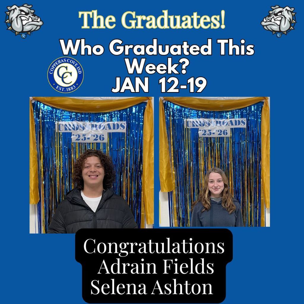 Grad poster with logo