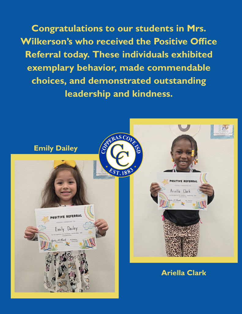 Positive Office Referral Recipient