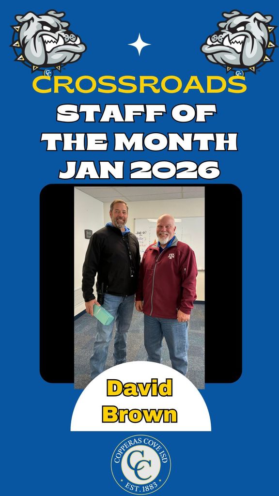 Staff of Month with logo