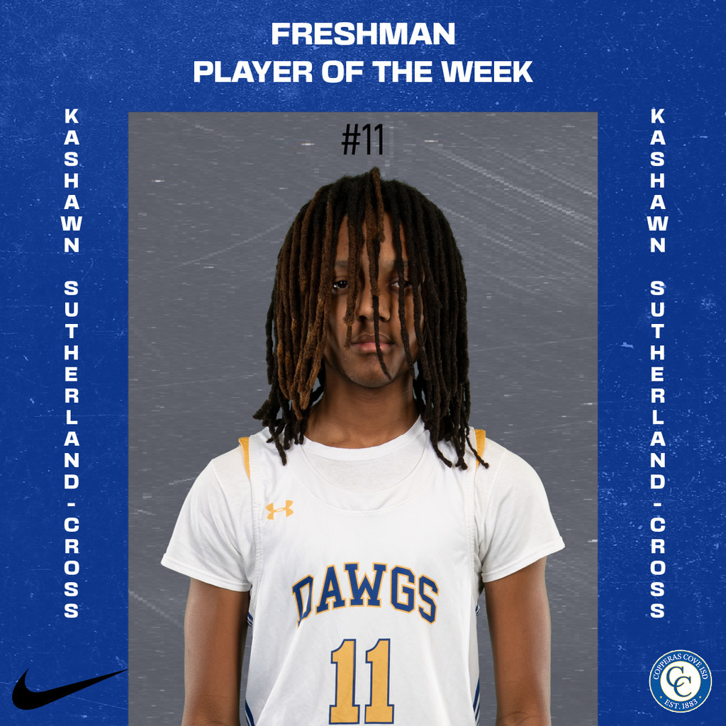 freshman player of the week sutherland cross