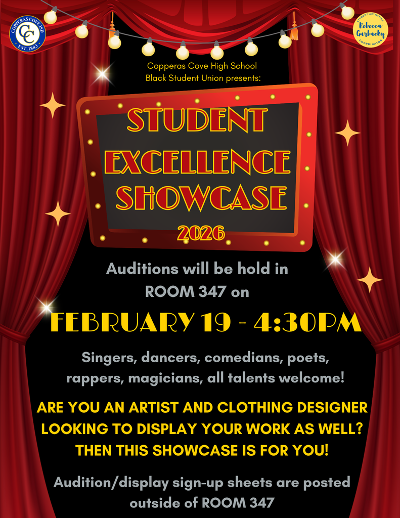 A graphical flyer of a theatrical stage.  Text in post body. 