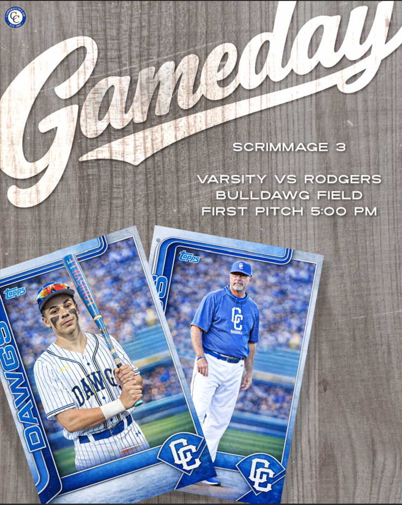 gameday vs rodgers 5pm bulldawg field