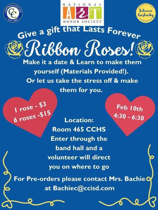 A graphic design with clipart of hearts. 