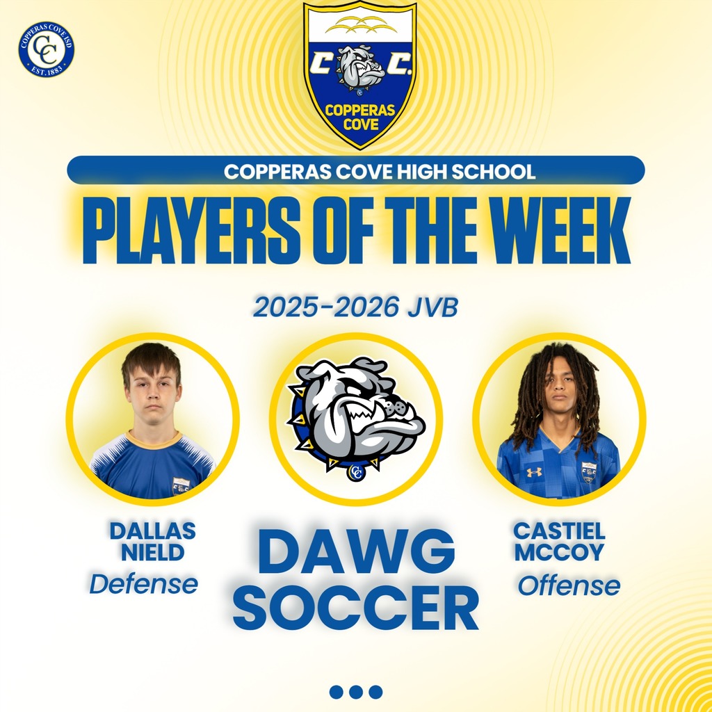 dawg soccer jvb players of the week dallas nield and castiel mccoy