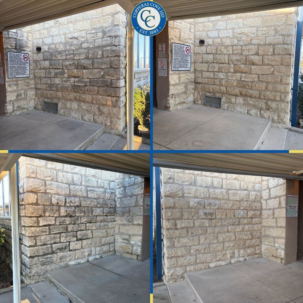 Before and After photos of Crossroads HS