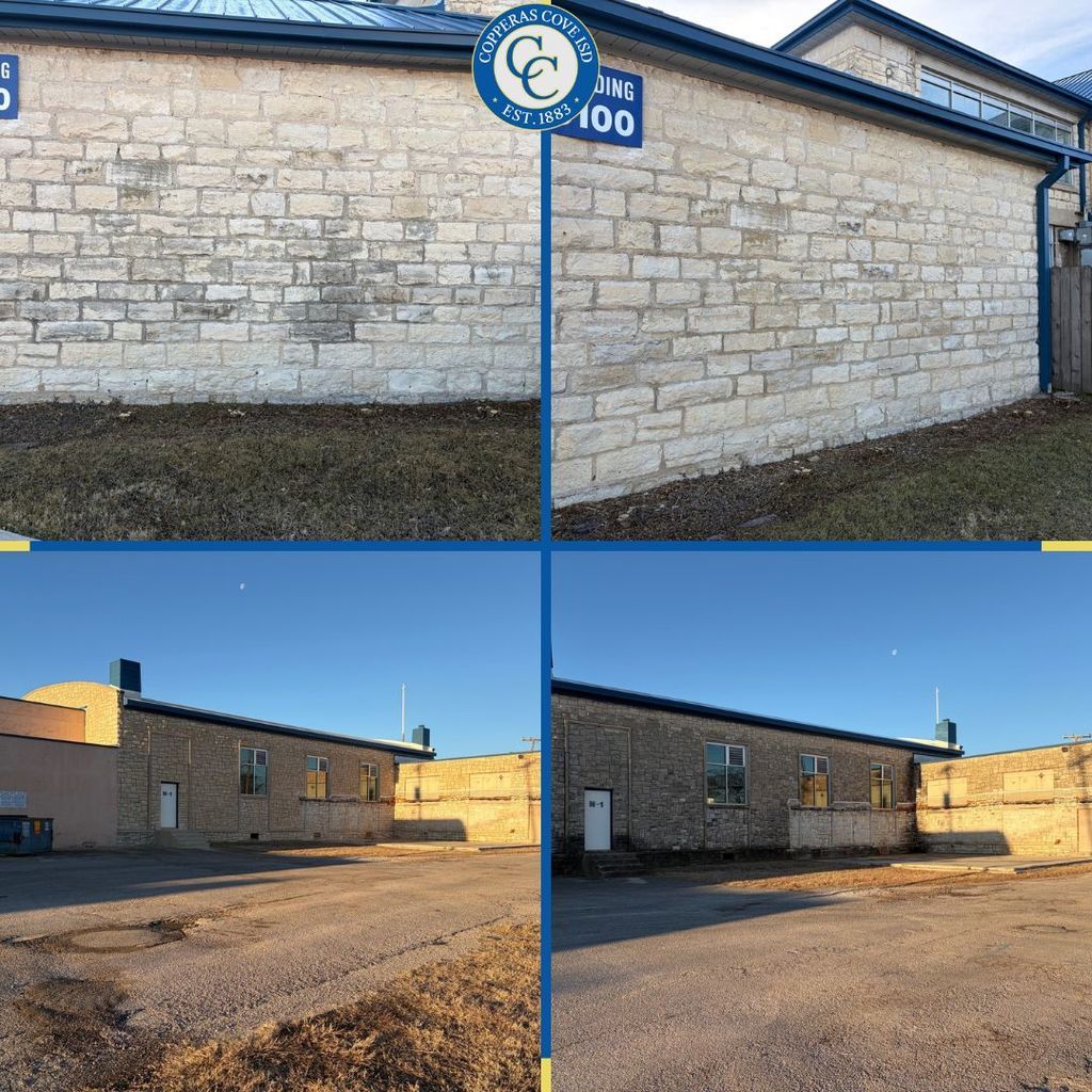 Before and After photos of Crossroads HS