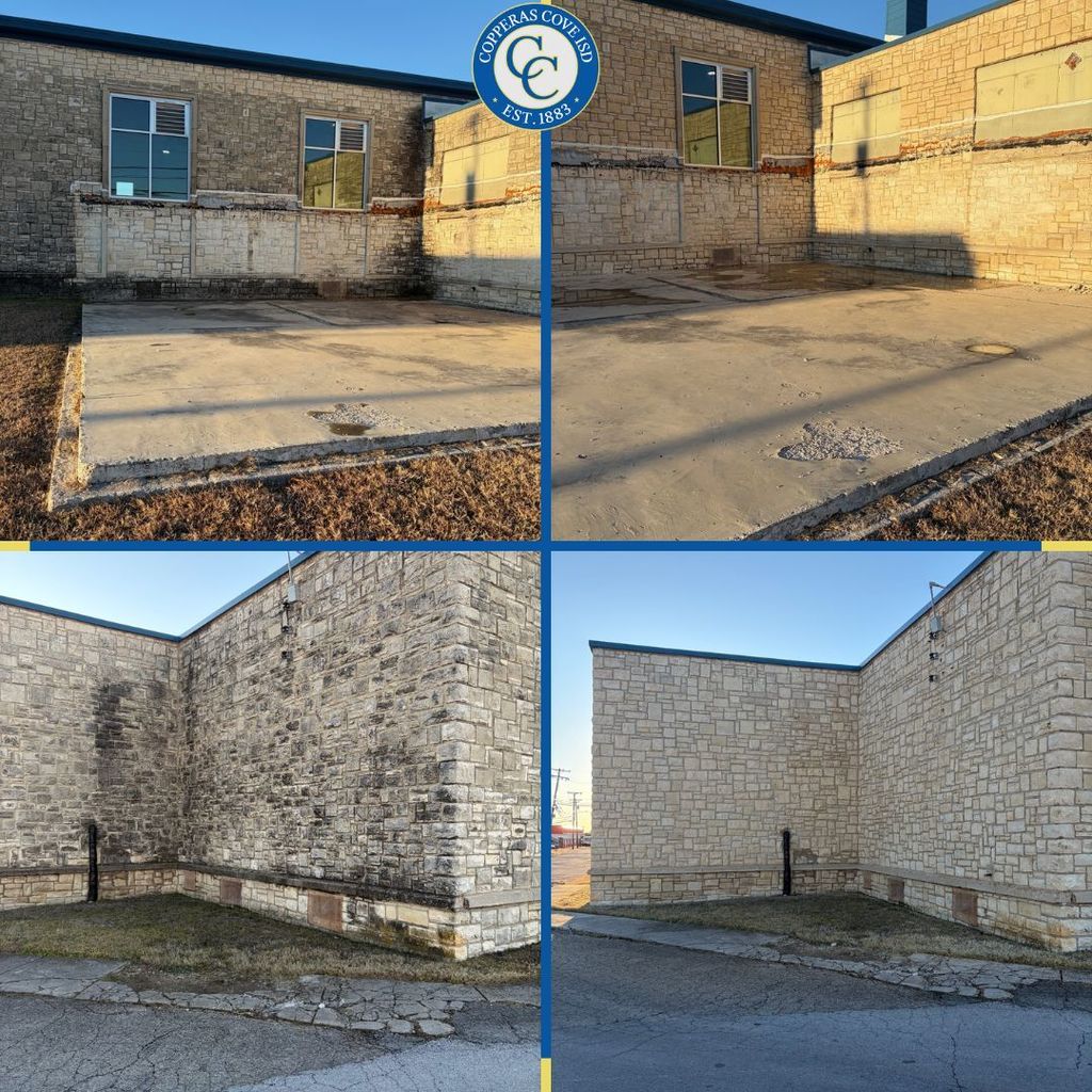Before and After photos of Crossroads HS
