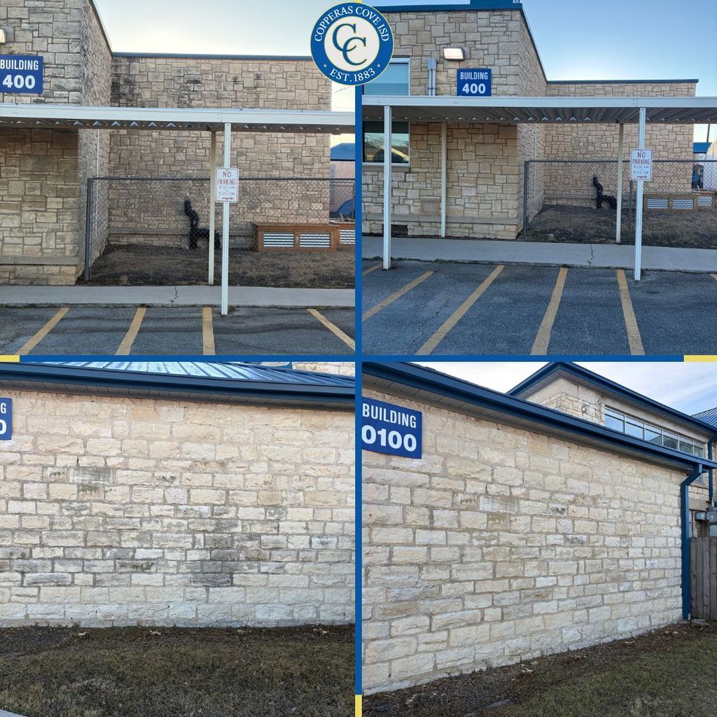 Before and After photos of Crossroads HS