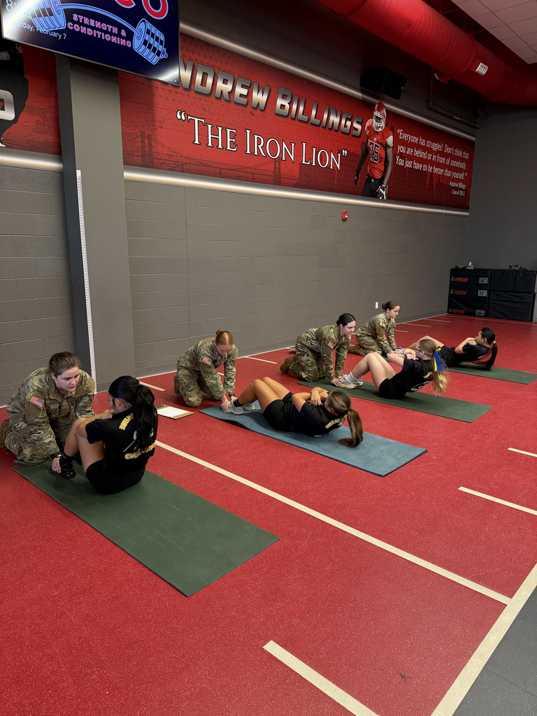Copperas Cove High School JROTC students at a competition in Waco.