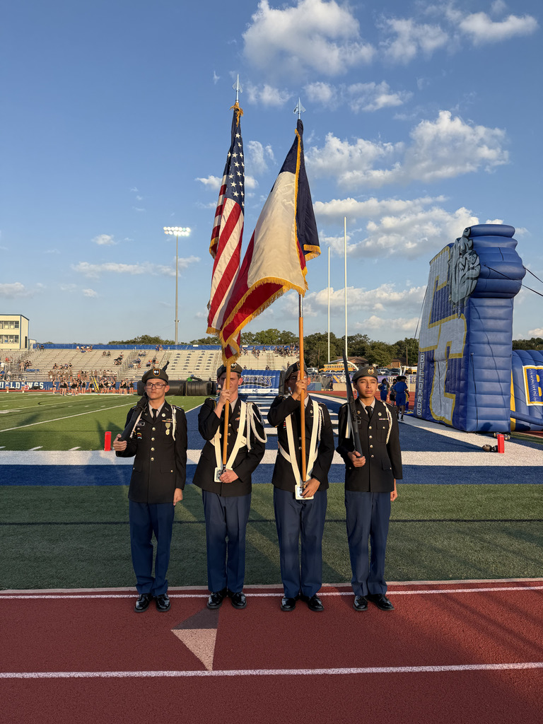 Copperas Cove High School JROTC students at a competition in Waco.