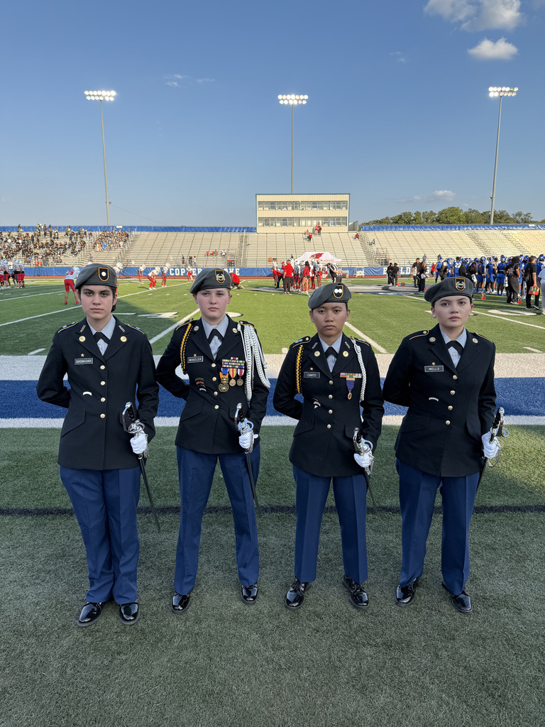 Copperas Cove High School JROTC students at a competition in Waco.