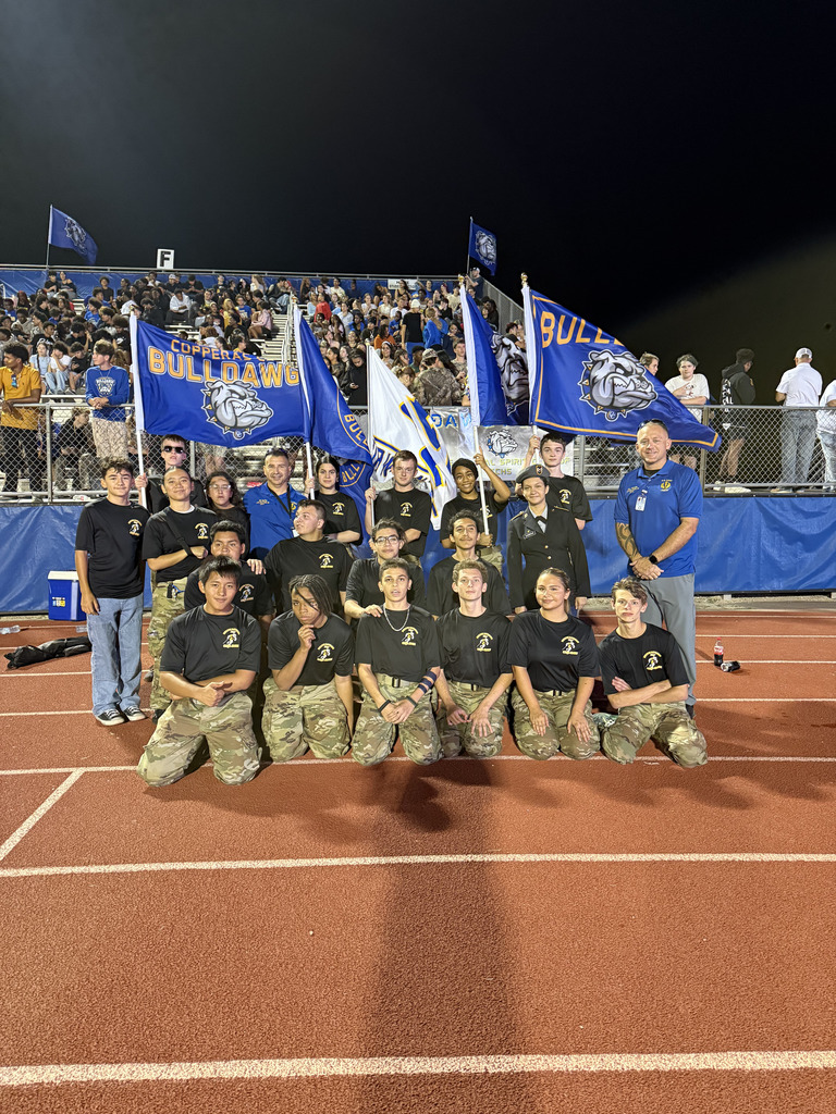 Copperas Cove High School JROTC students at a competition in Waco.