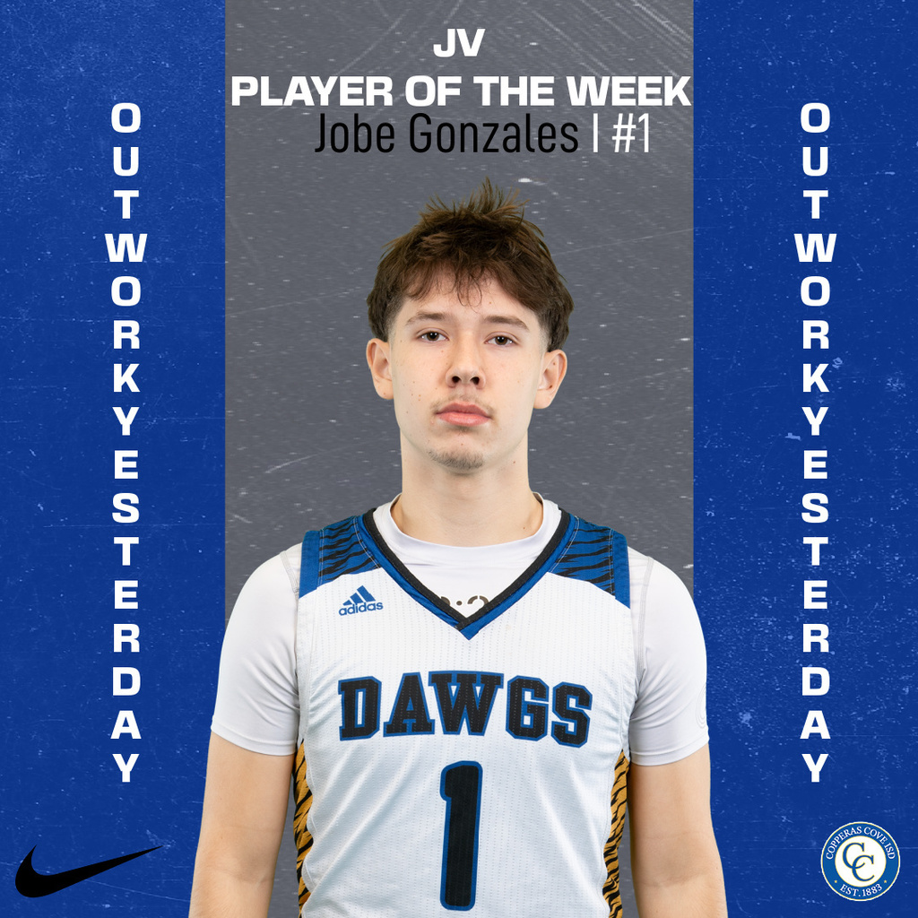 jv plaeyr of the week gonzalez