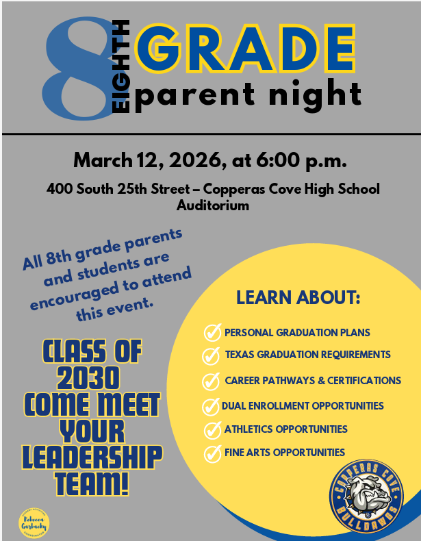 Parent Night- details in the post