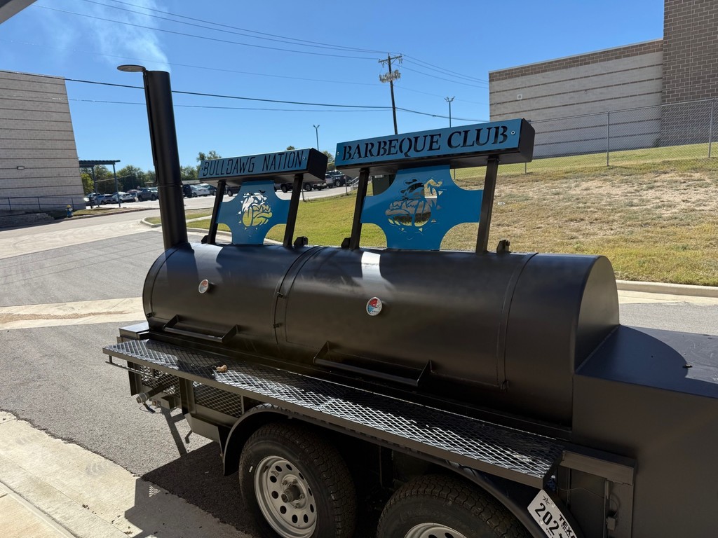 The "Bulldawg Nation  Barbeque Club" Smoker