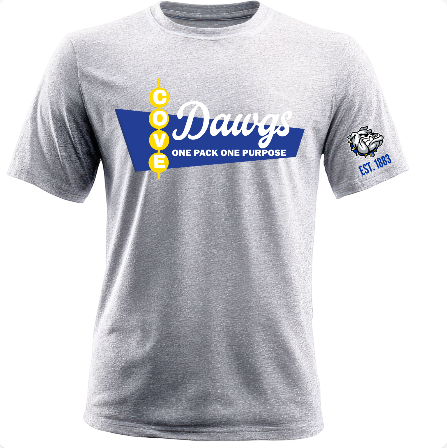 A Copperas Cove Dawgs shirt