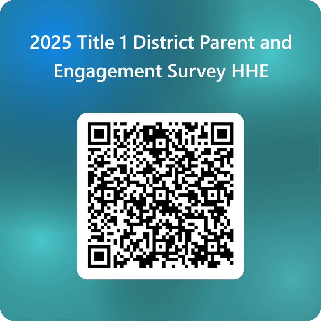 Title 1 PFE survey QR code