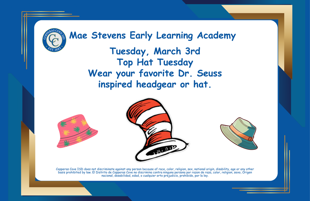 DrSeuss Week and Dress Up Days
