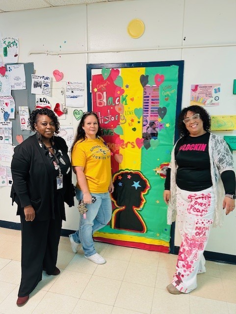 Black History Month Door Decorating Winner- details in post