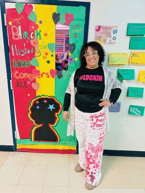 Black History Month Door Decorating Winner- details in post