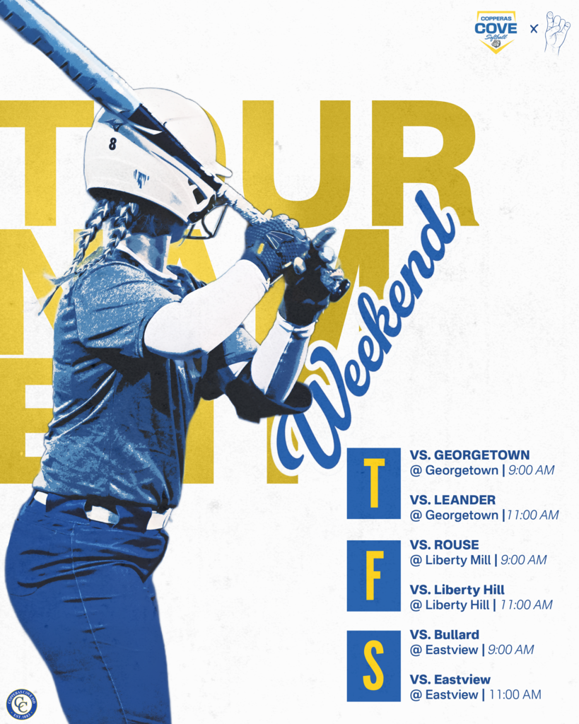 tournament weekend.all games playesd at 9 and 11.. georgetown and leander thursday, rouse and liberty hill firday, bullard and eastview sat