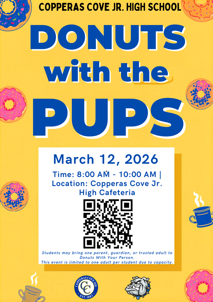Donuts with the Pups Flyer- details in the post
