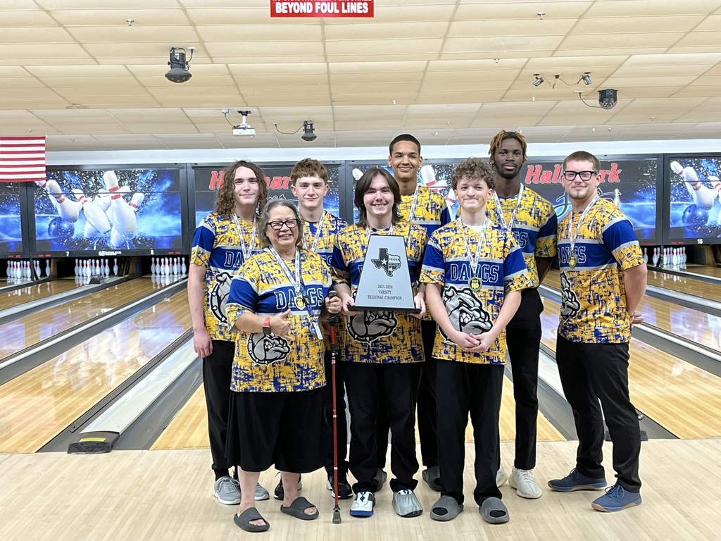 The Copperas Cove High School boys bowling team