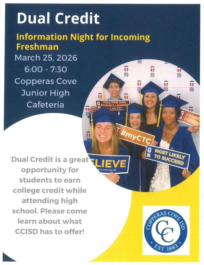 Dual Credit Night- details in the post