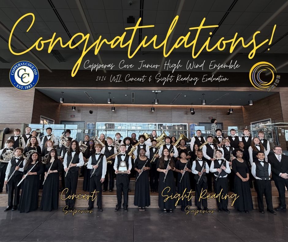 CCJHS Band- details in th post