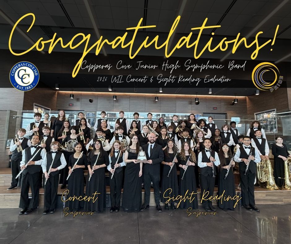 CCJHS Band- details in th post