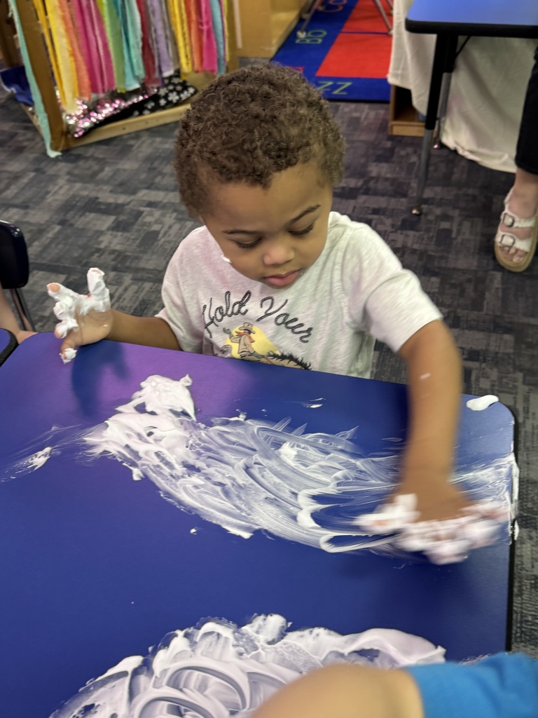 Shaving cream activity