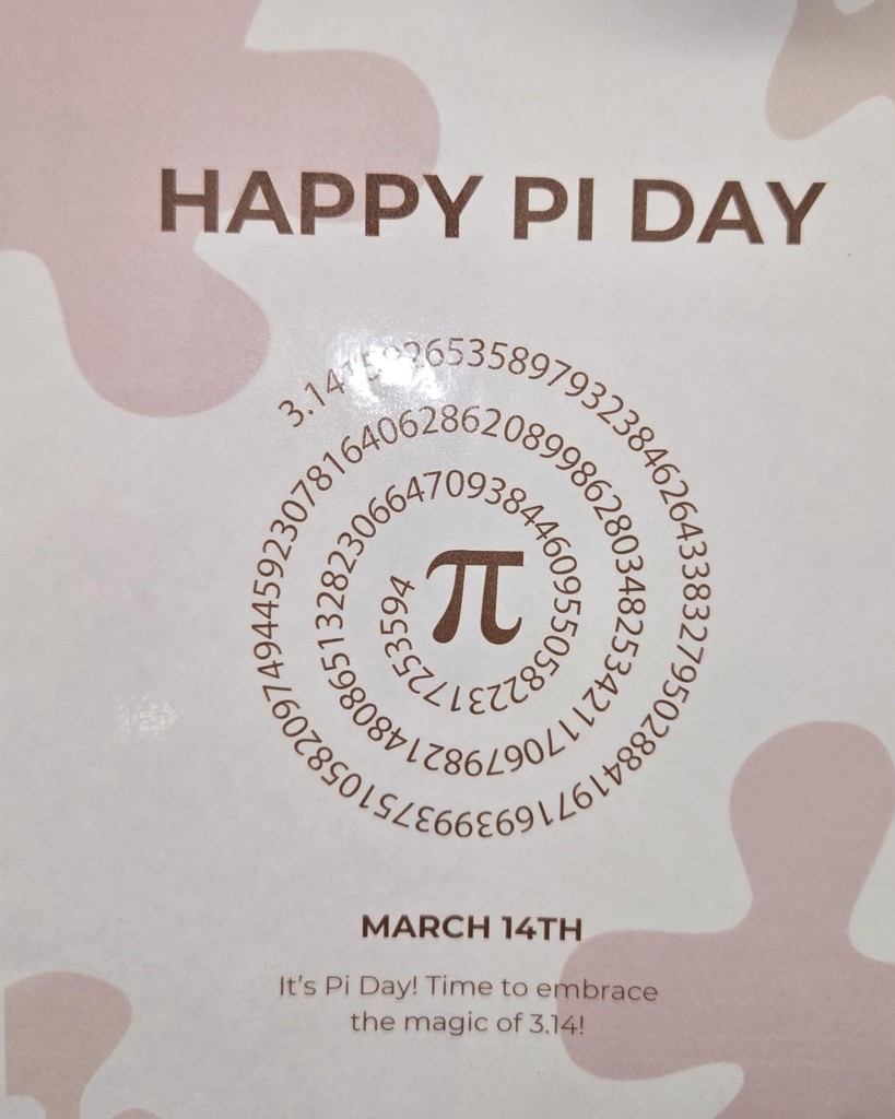 PI Day poster
