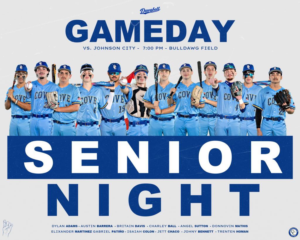 dawgball gameday vs johnson city at 7pm senior night