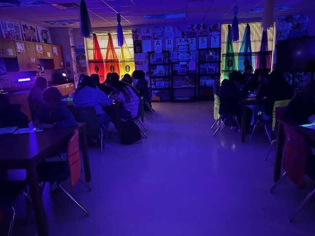 black light art- details in the post