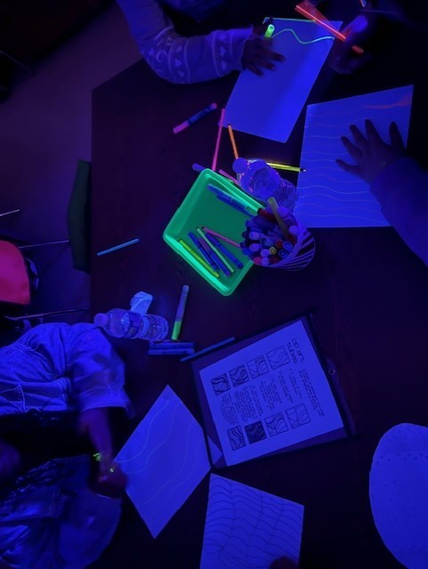 black light art- details in the post