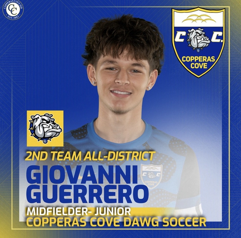 2nd team all district giovanni guerrero