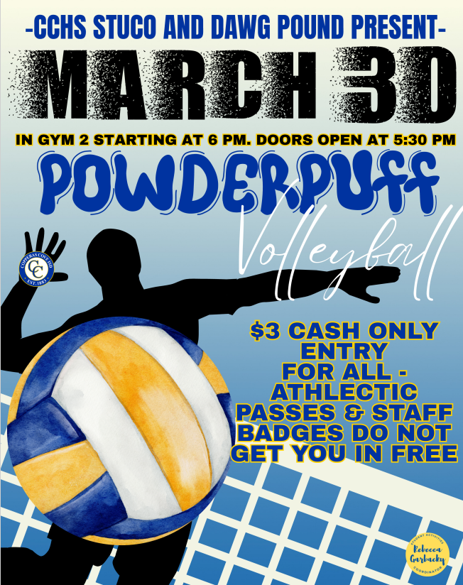 A graphic clipart of a volleyball player. Text in post body.