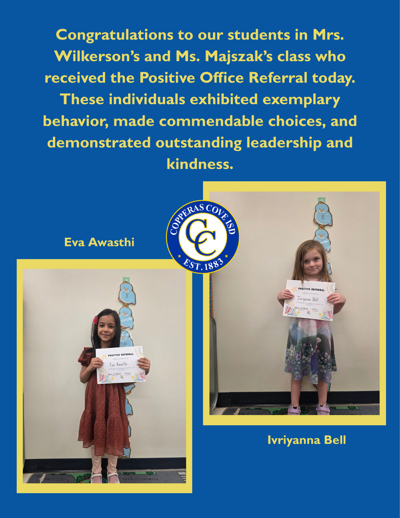 Positive Office Referral Recipients