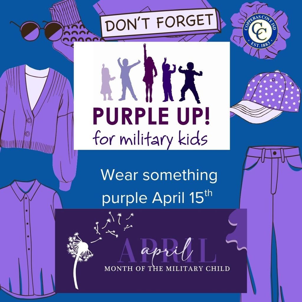 Purple Up  flyer with logo