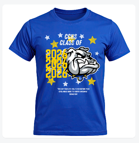 A picture of a Copperas Cove High School Seniors 2026 shirt