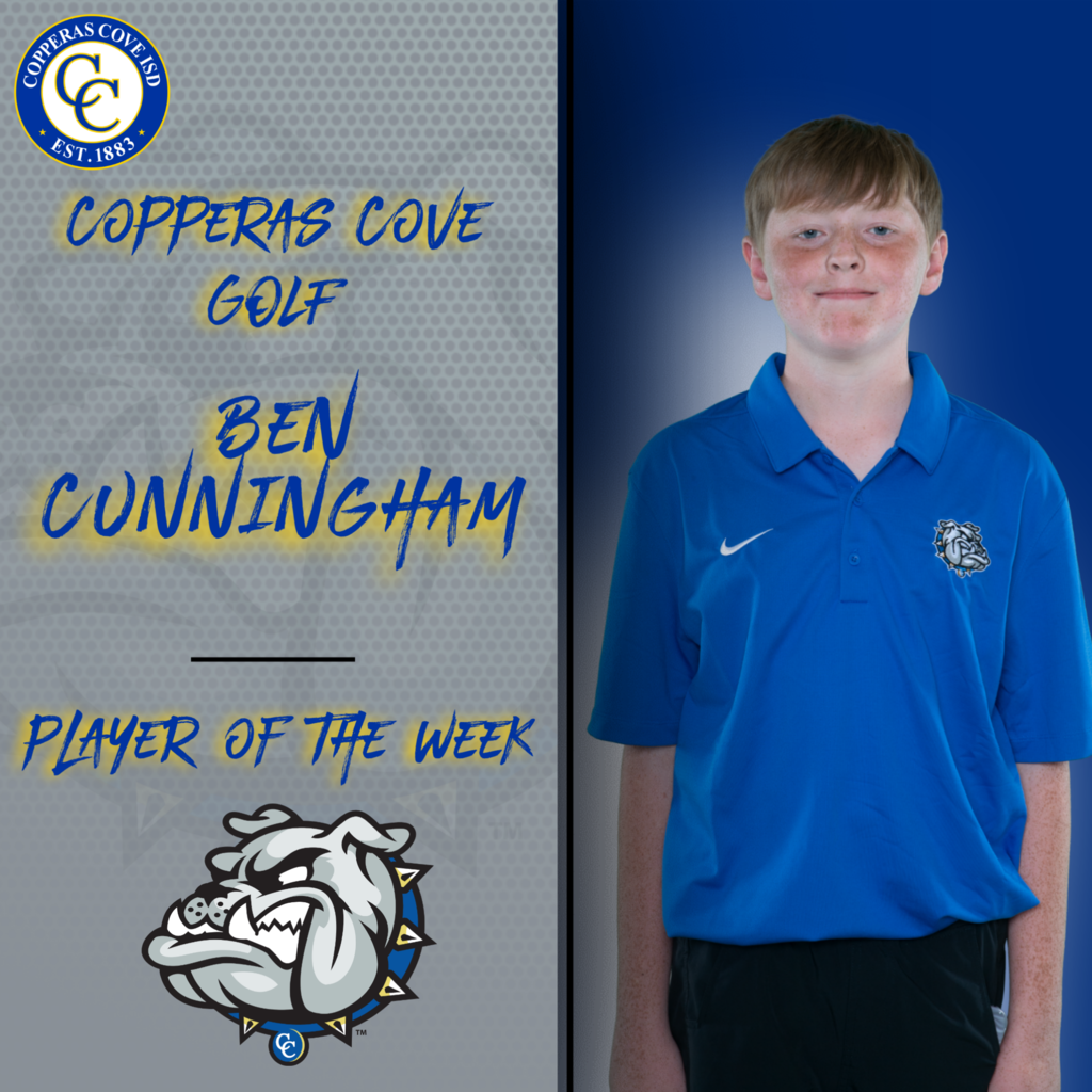 golfer of the week ben gunningham