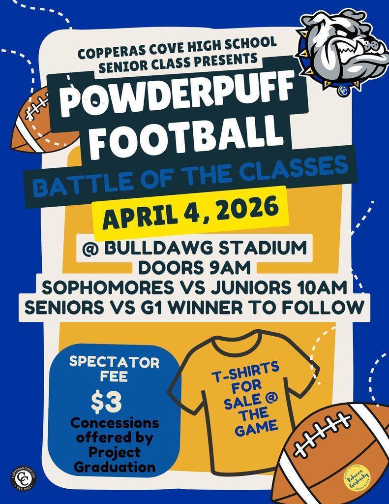 Image is a graphical flyer with football clipart.  Text in post body. 