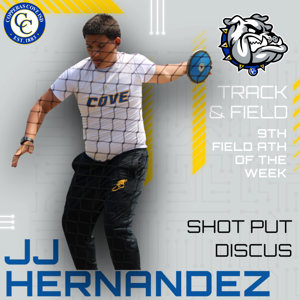 9th grade track and field shot and discus jj hernandez