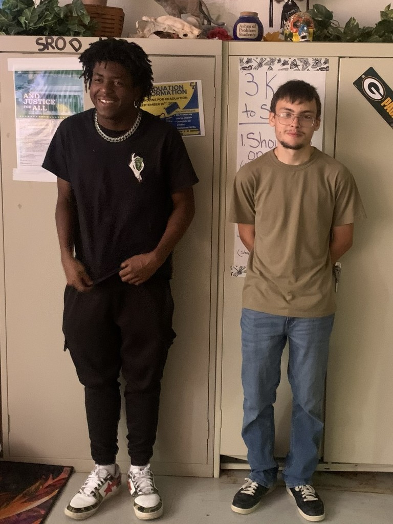 Students in camouflage