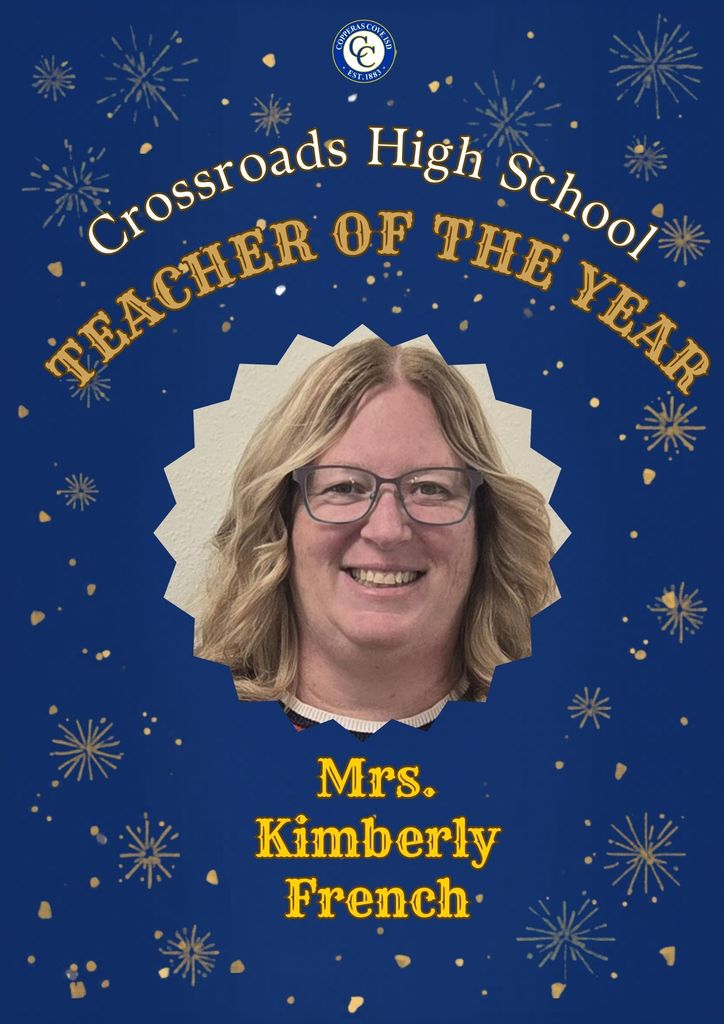 Teacher of the year Mrs Kimberly French