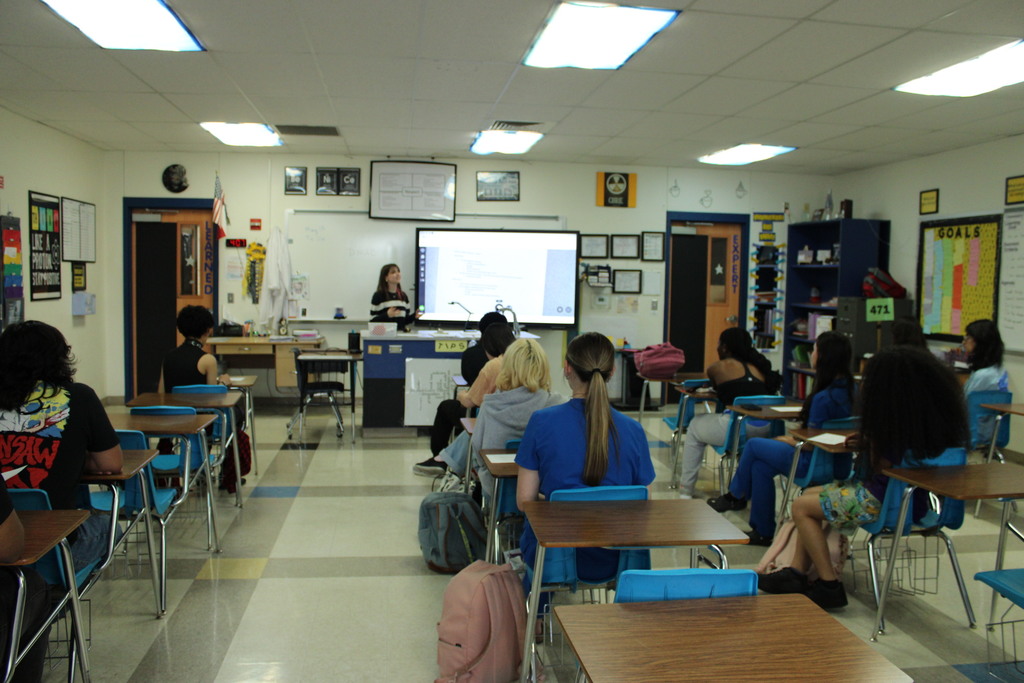 A photo of the Science National Honor Society members at Copperas Cove High School. 