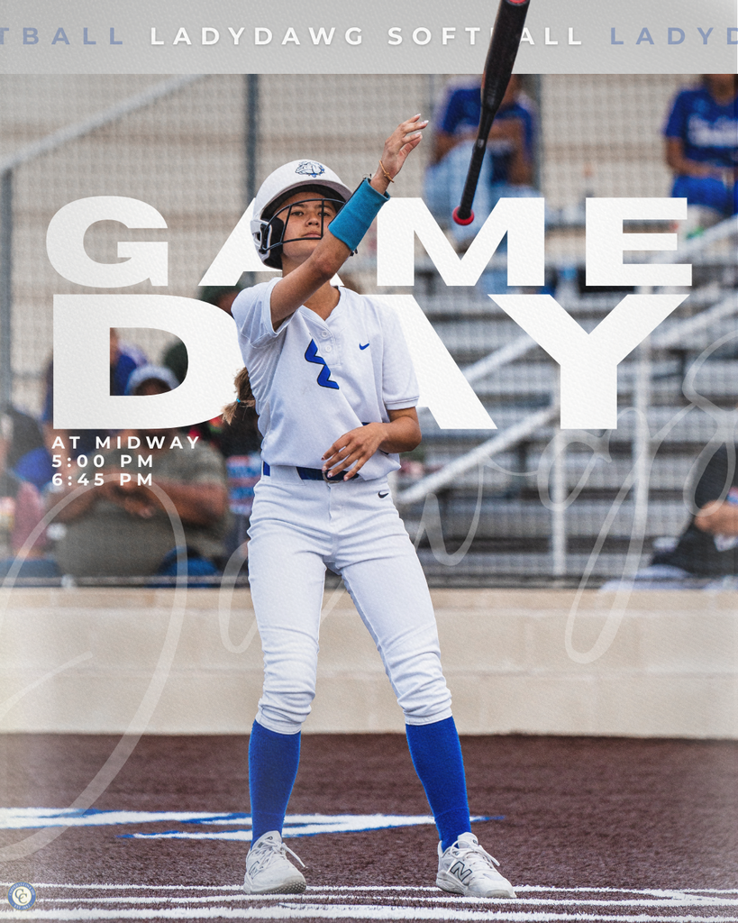 lady dawg softball gameday vs midway at 5 and 645
