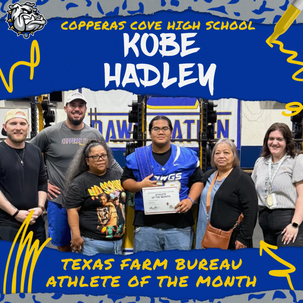 kolby hadley texas farm bueau athlete of the month