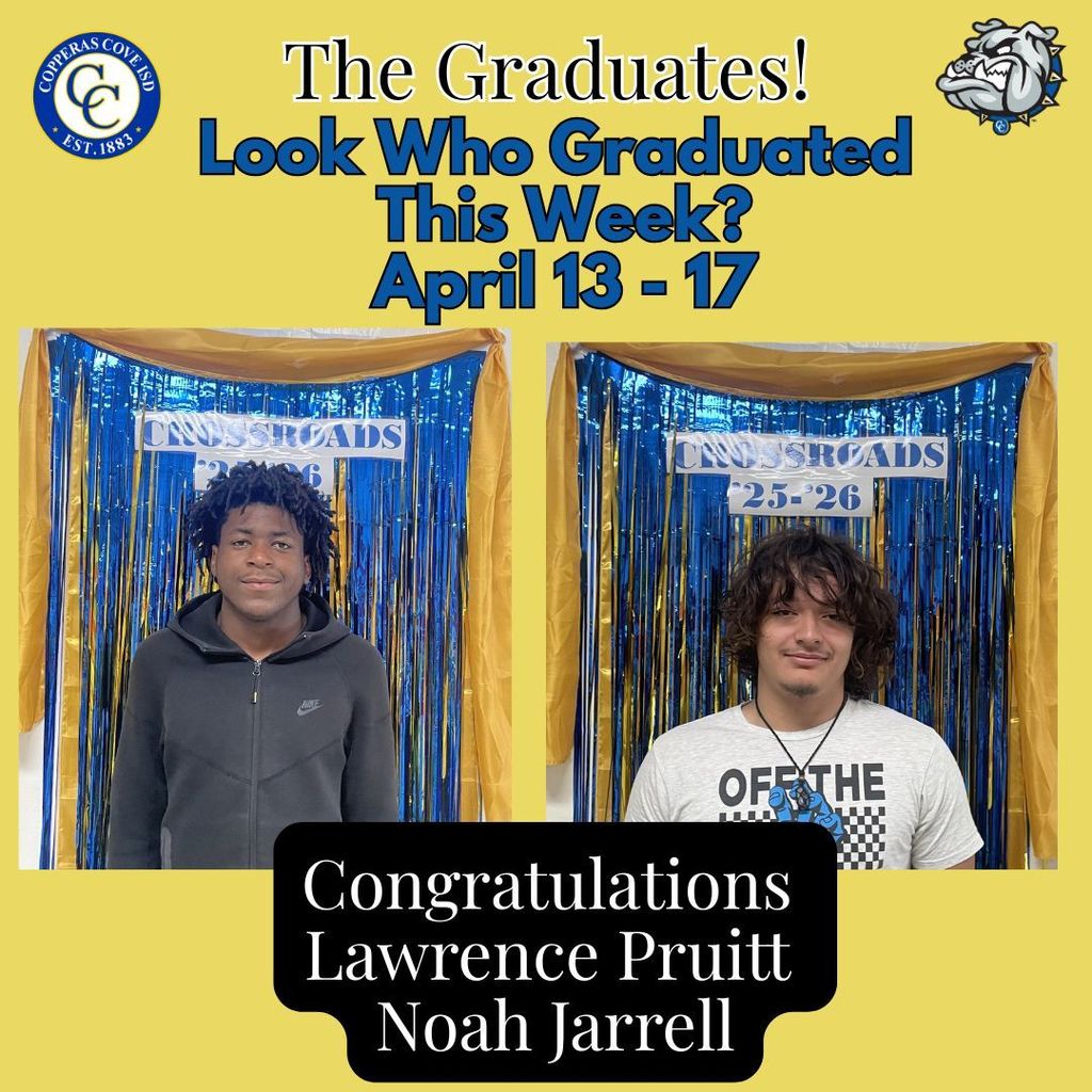 Graduates with Logos