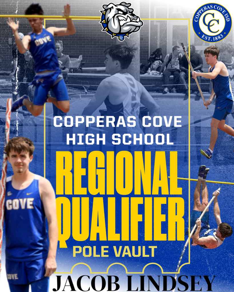 Copperas cove High school regional qualifier pole vault jacob lindsey